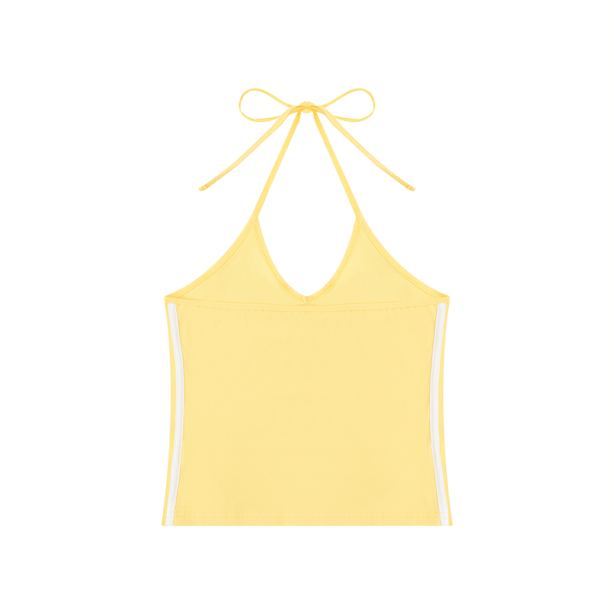 Women's Color Block Halter Crop Tank Top – Sleeveless Summer Essential