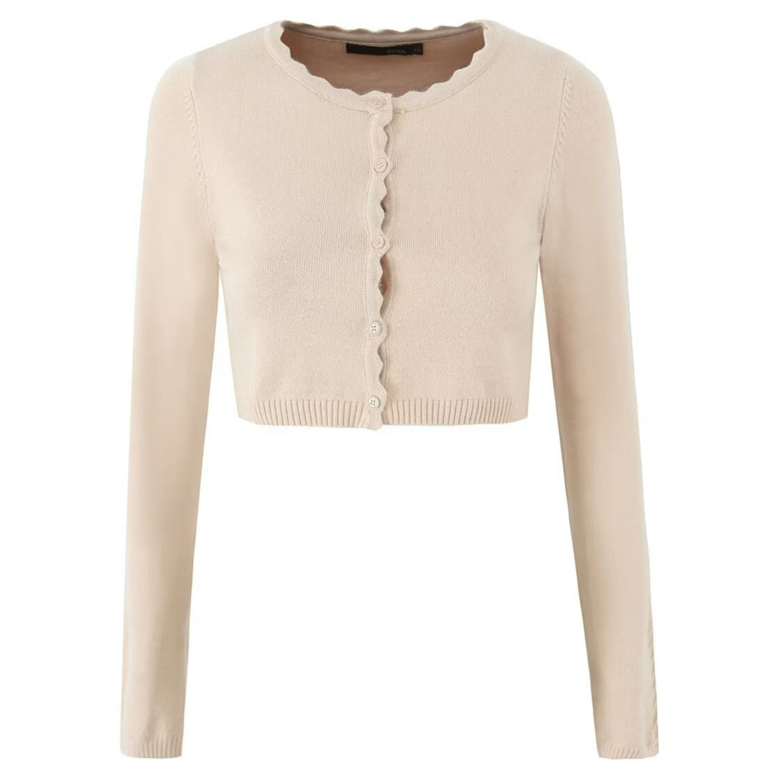 French-style Cropped Knit Cardigan Jacket For Women
