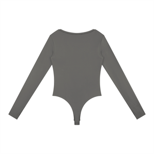 Women's Long Sleeve Performance Yoga Bodysuit – Sculpting Activewear One-Piece