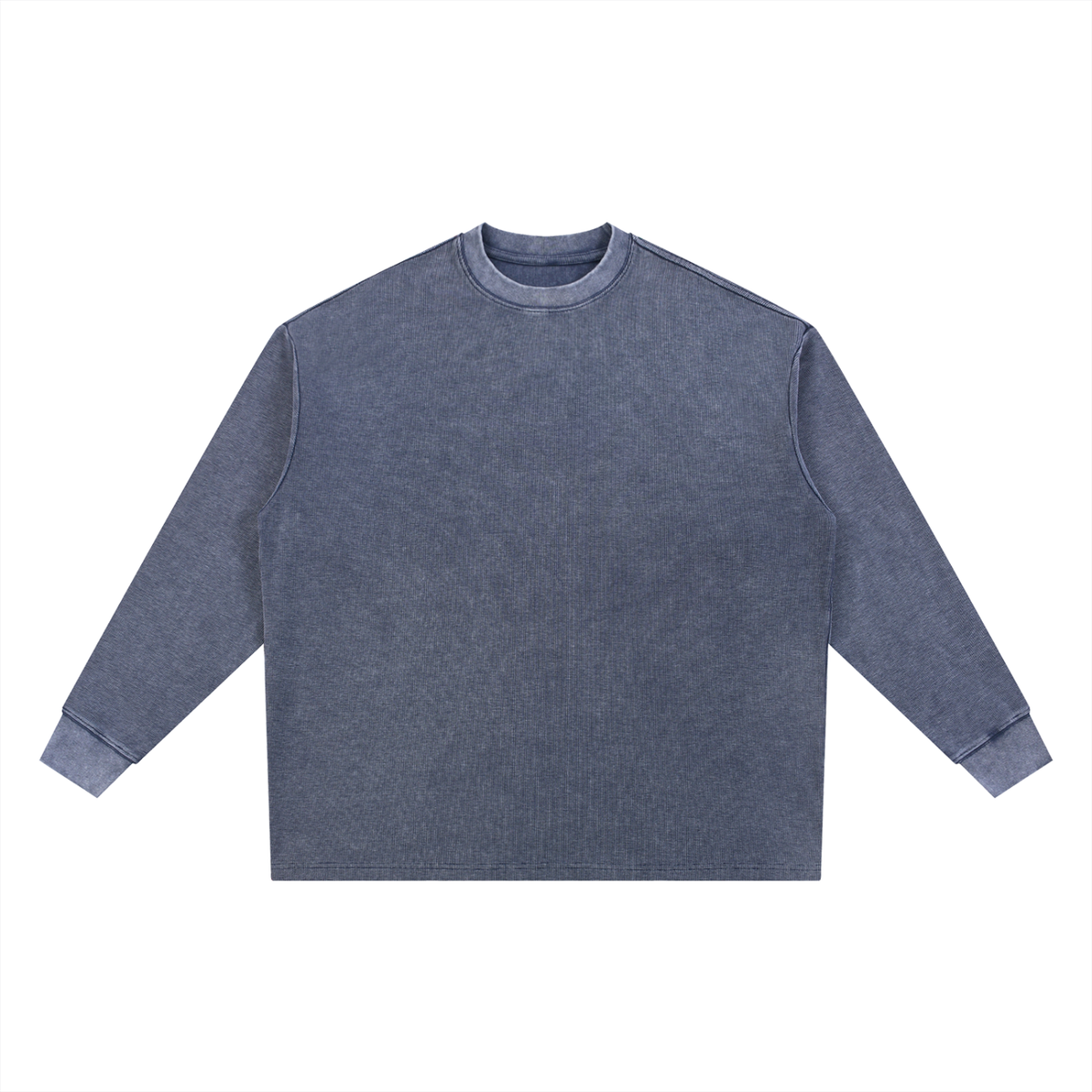 Mineral Wash Waffle Oversized T-Shirt