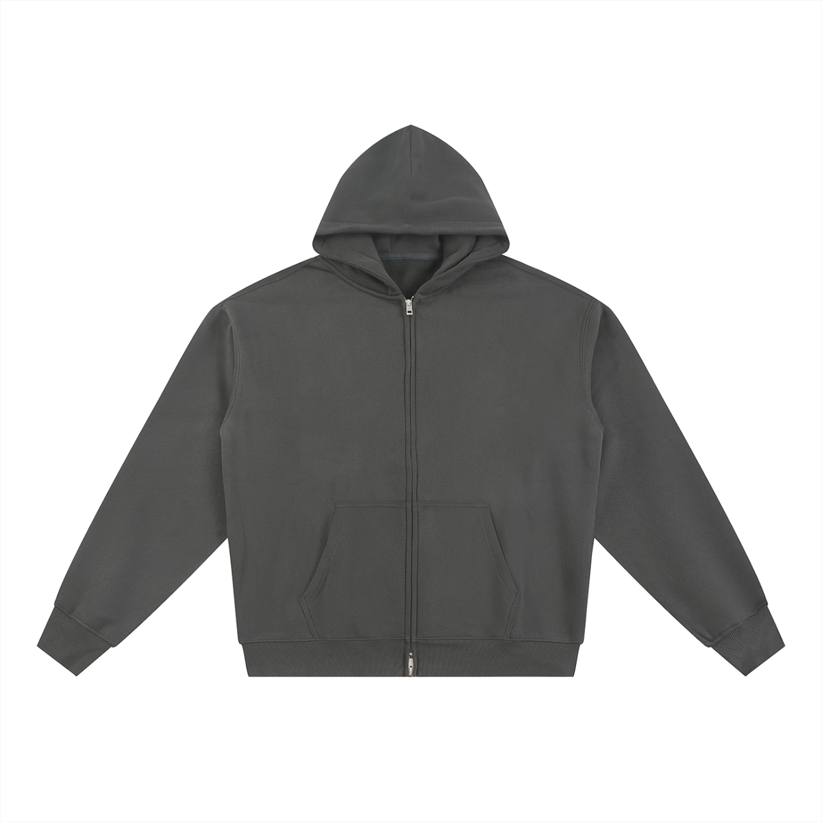 Essential Fleece Zip-Through Hoodie