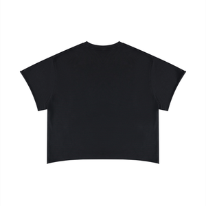 Unisex Boxy Raw Edge T-Shirt – Oversized Premium Cotton Streetwear Tee