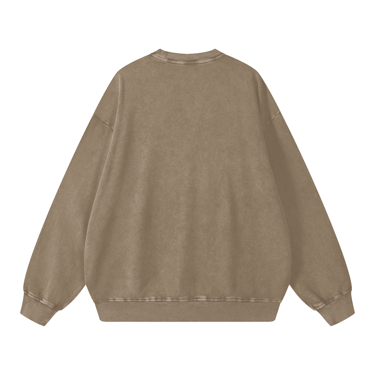Snow Washed Oversized Sweatshirt – Premium Unisex Heavyweight Streetwear Pullover