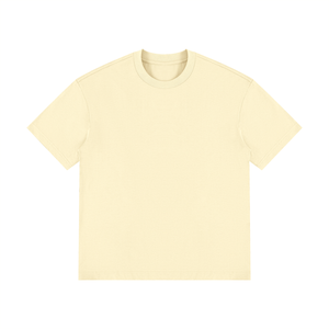 Unisex Drop Shoulder Cotton T-Shirt – Oversized Premium Streetwear Essentia