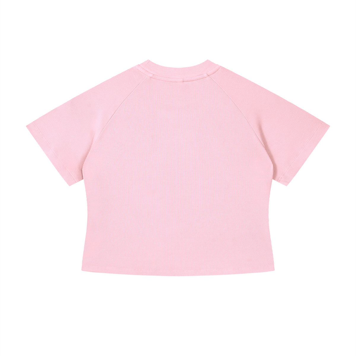 Women's Mineral Wash Crop T-Shirt – Slim Fit Vintage Streetwear Tee