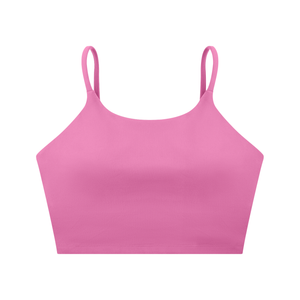 Women's Spaghetti Strap Yoga Sports Bra – Low Impact Activewear Bra
