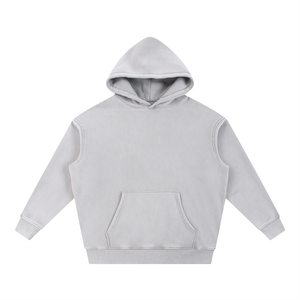 Snow Wash Fleece Oversize Hoodie
