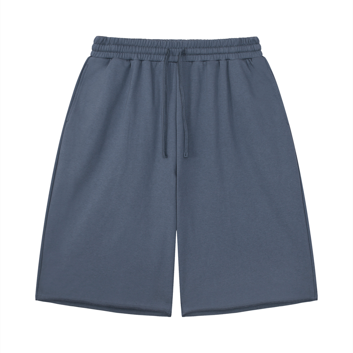 Unisex Loose Raw Edge Shorts
