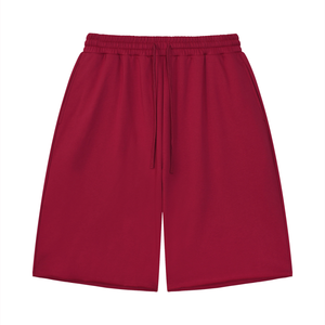 Unisex Loose Raw Edge Shorts