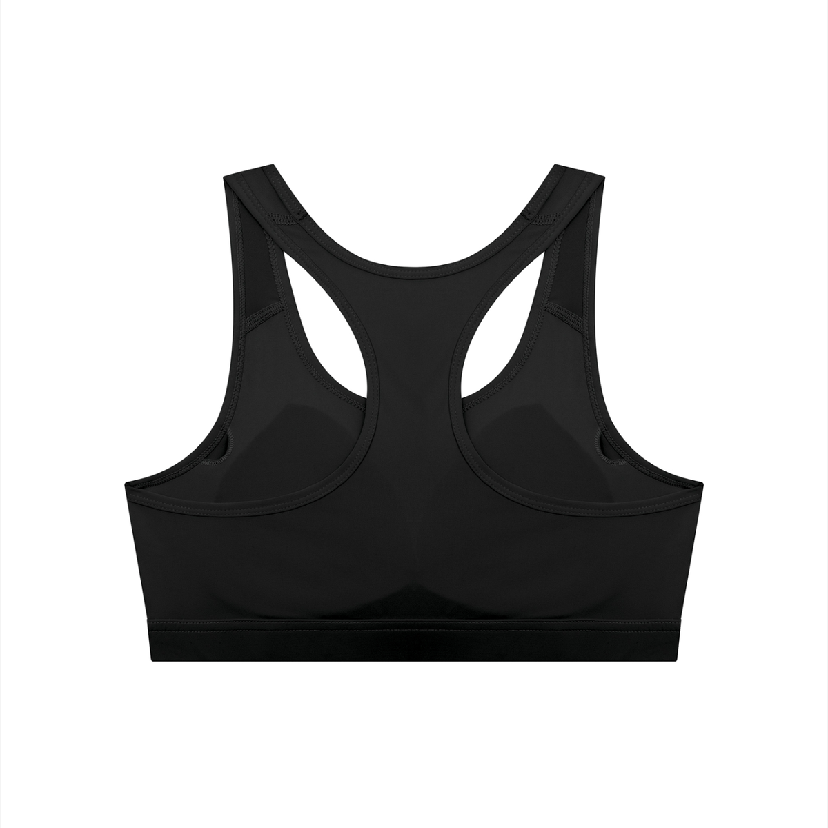 Women's Cropped Sports Bra – Medium Support Activewear Crop Top