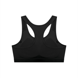 Women's Cropped Sports Bra – Medium Support Activewear Crop Top