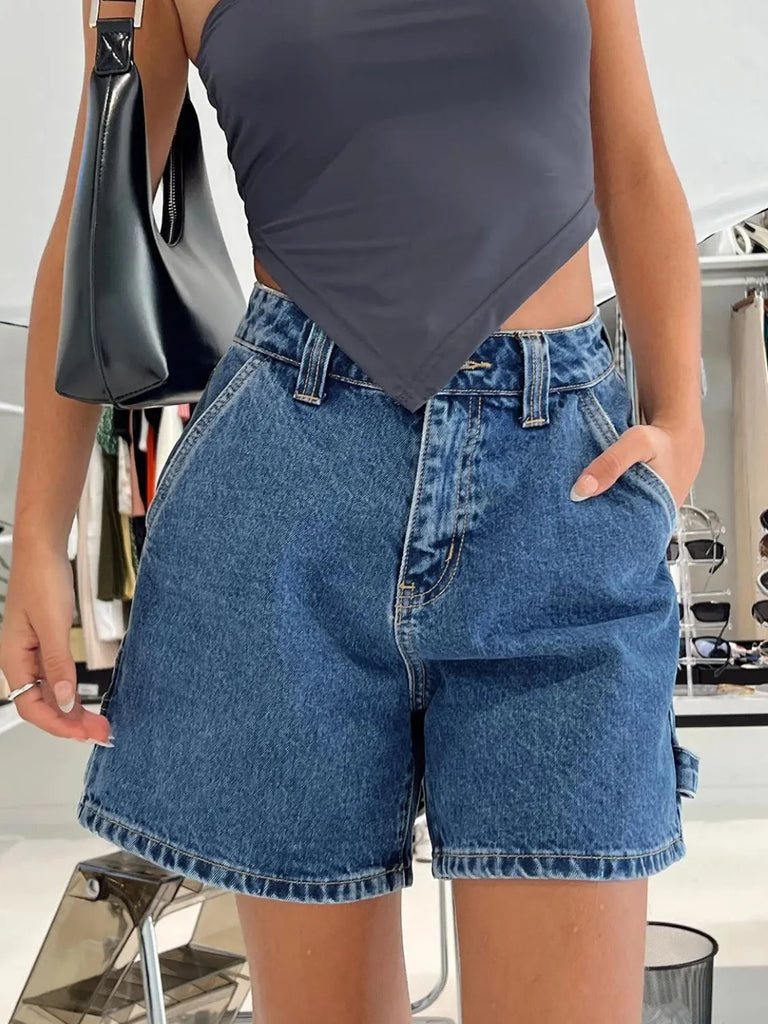 High Waist Denim Shorts – MYN2O