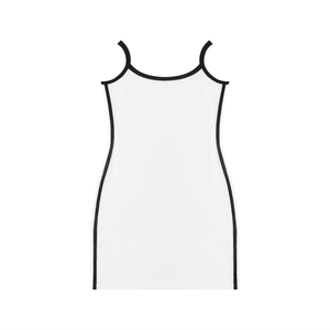 Women's Color Block Mini Dress – Slim Fit Casual Summer Dress