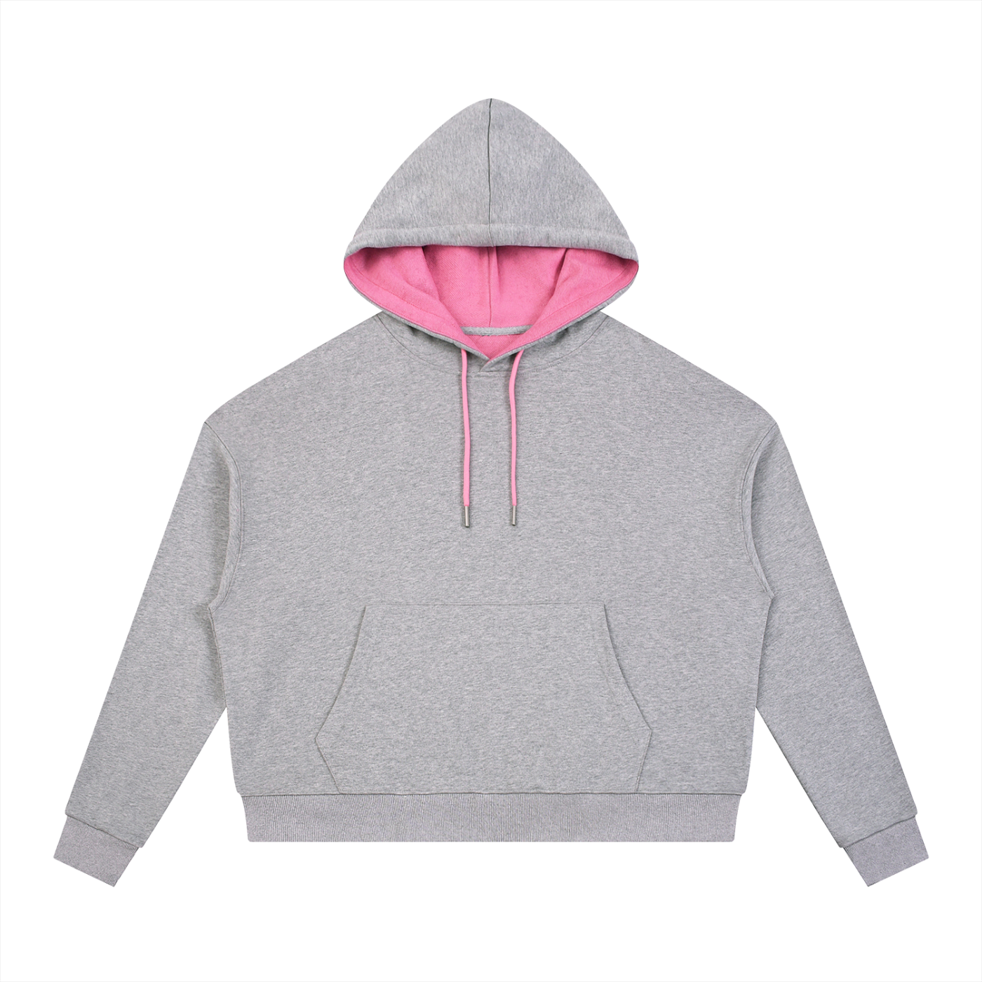 Contrast Drawstring Hoodie