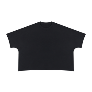 Unisex Heavyweight Boxy Raw Edge T-Shirt – Premium Oversized Streetwear Tee