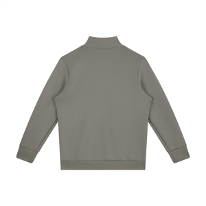 Men's Quarter Zip Sweatshirt – Premium Mock Neck Pullover