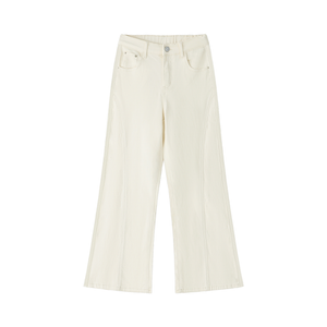 Women's High-Waisted Flared Leg Jeans – Stretch Denim Bootcut Jeans