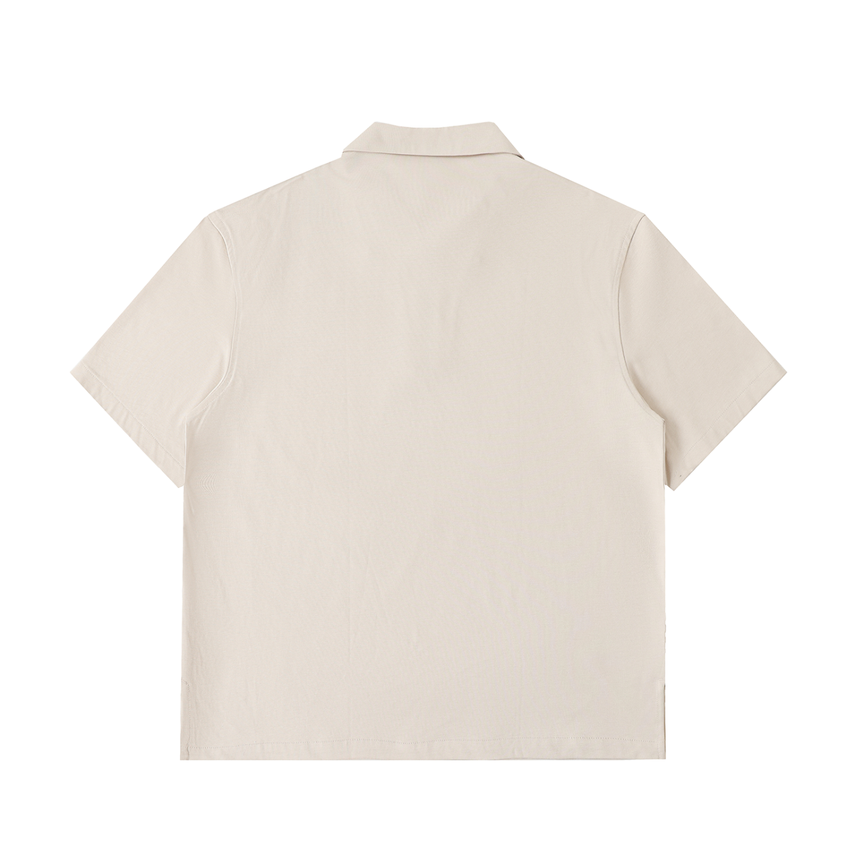 Half-Zip Cotton Polo Shirt