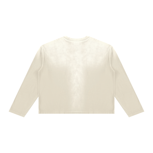 Unisex Sunfade Boxy Long Sleeve T-Shirt