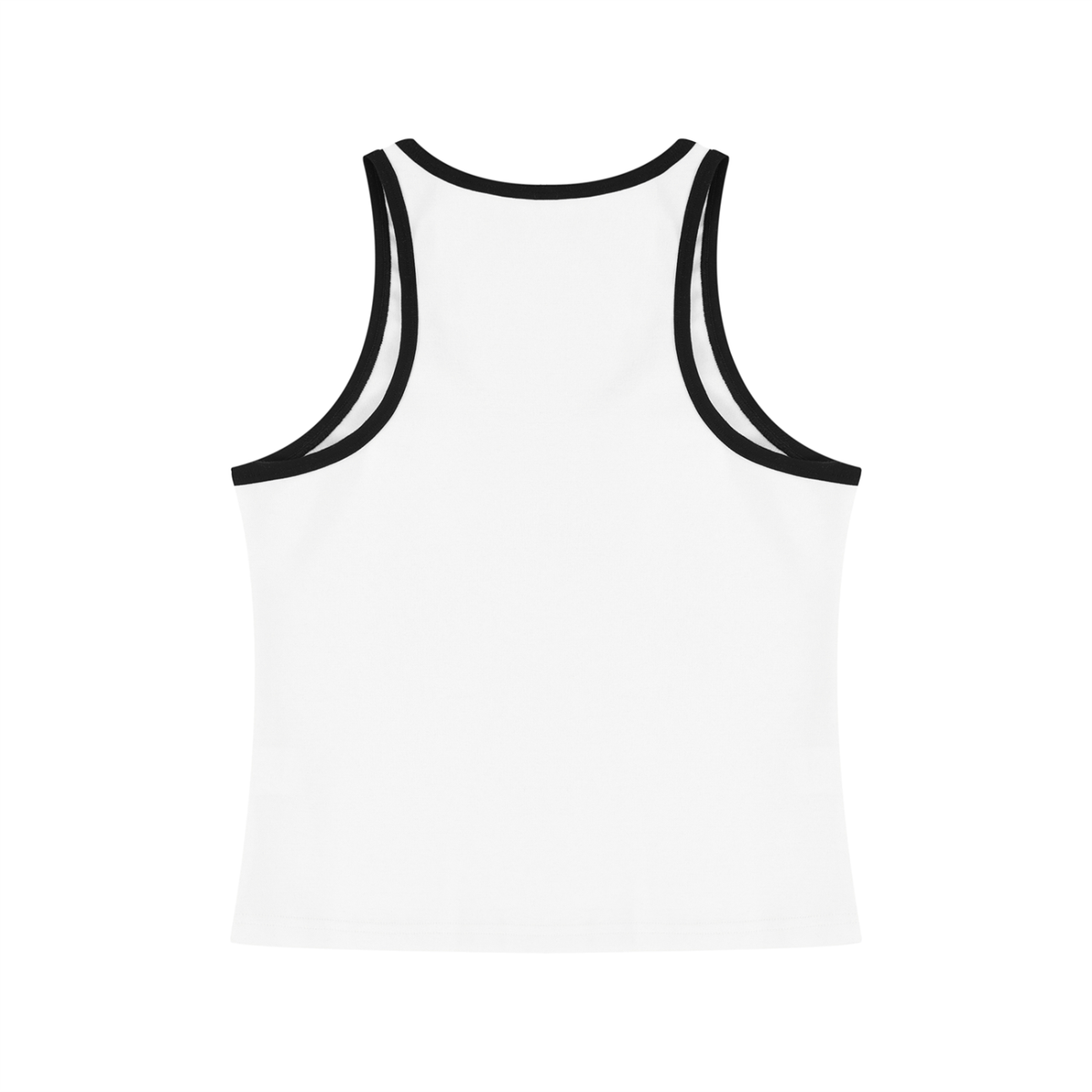 Women's Color Block Cropped Tank Top – Athletic Sleeveless Activewear Top