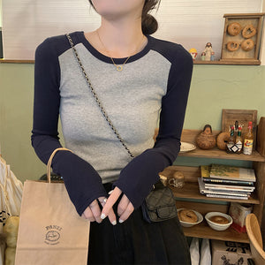 Female Casual Multicolor Slim Fit Slimming Top