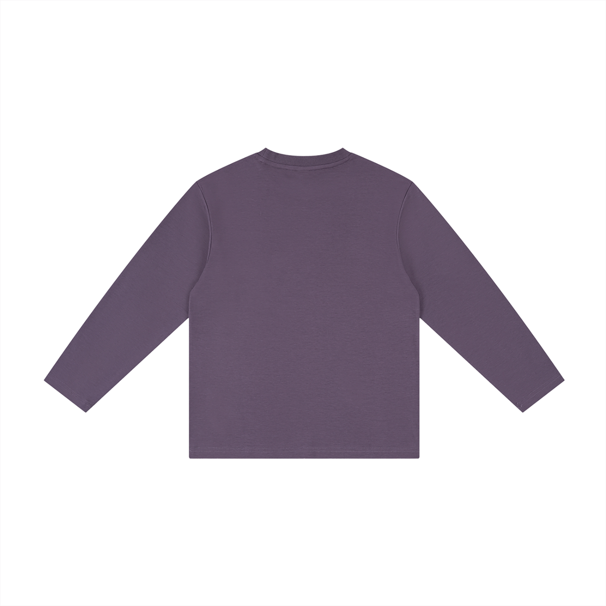 Kids' Drop Shoulder Long Sleeve T-Shirt – Oversized Cotton Casual Tee