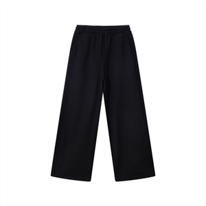 Contrast Tape Straight-Leg Sweatpants