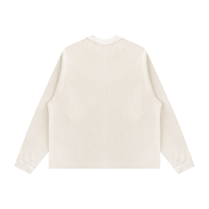 Unisex Vintage Wash Boxy Waffle T-Shirt – Oversized Textured Streetwear Tee