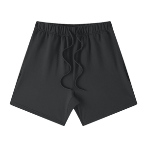 Unisex Earth Tone Loose Fit Cotton Shorts