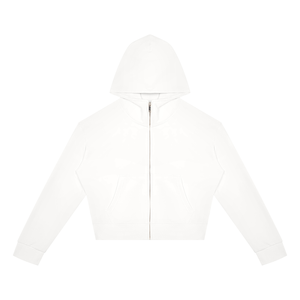 Women's Crop Full Zip Hoodie