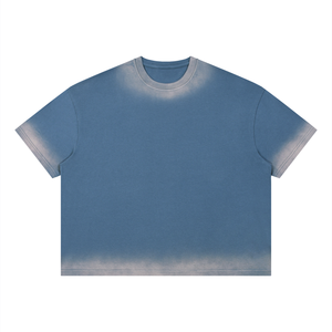Unisex Boxy Sunfade Vintage Wash T-Shirt – Oversized Premium Streetwear Tee