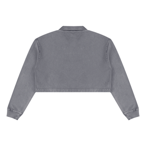 Women’s Vintage Wash Crop Sweatshirt