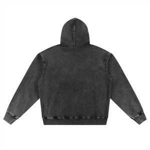 Snow Wash Oversized Hoodie