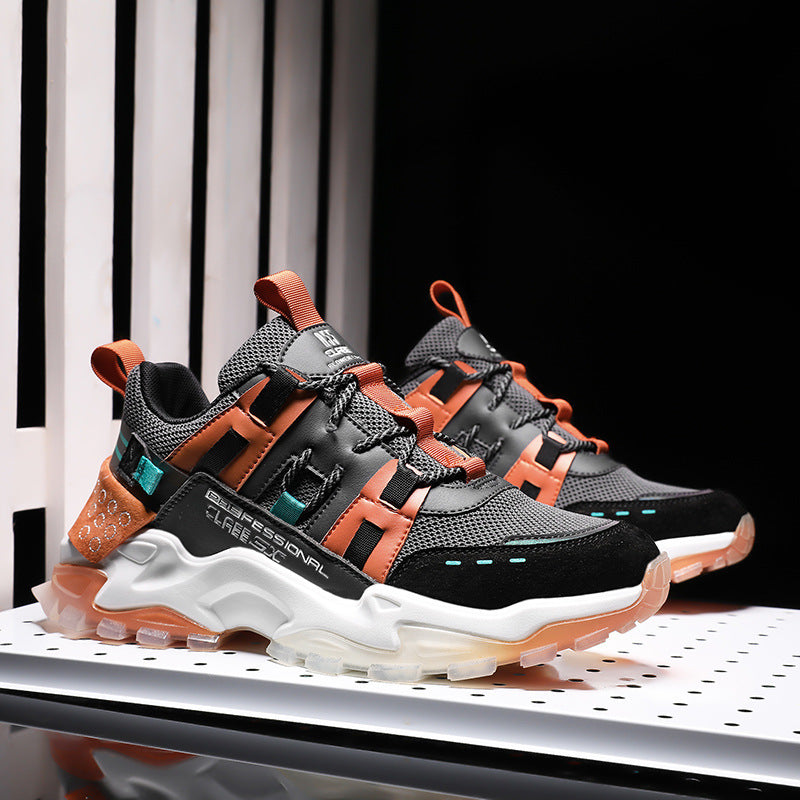 Breathable Mesh Height-Increasing Sneakers – Lightweight & Sporty