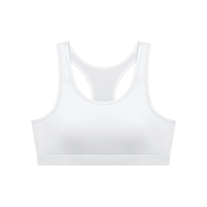 Women's Cropped Sports Bra – Medium Support Activewear Crop Top