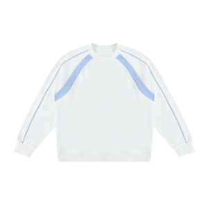 Unisex Color Block Crewneck Sweatshirt – Oversized Premium Streetwear Pullover