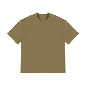 Unisex Drop Shoulder Cotton T-Shirt – Oversized Premium Streetwear Essentia