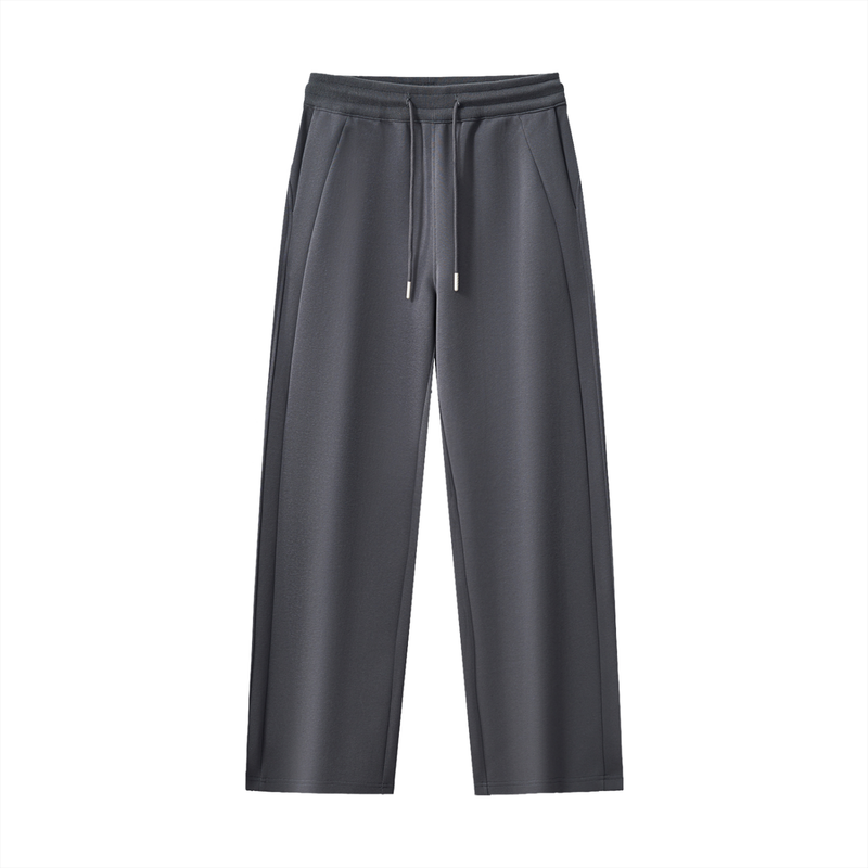 Essential Drawstring Straight-Leg Sweatpants