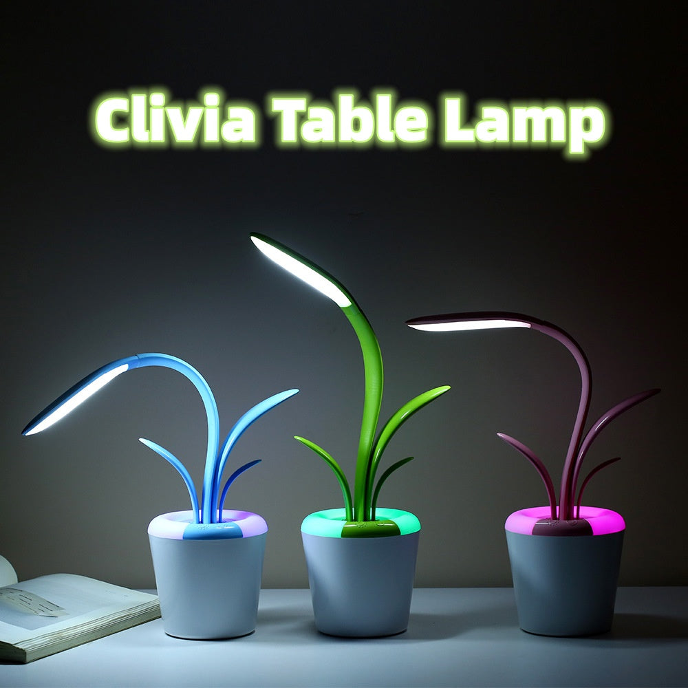 USB LED Table Lamp – Eye Protection, Dimmable Brightness, Modern Desk Light
