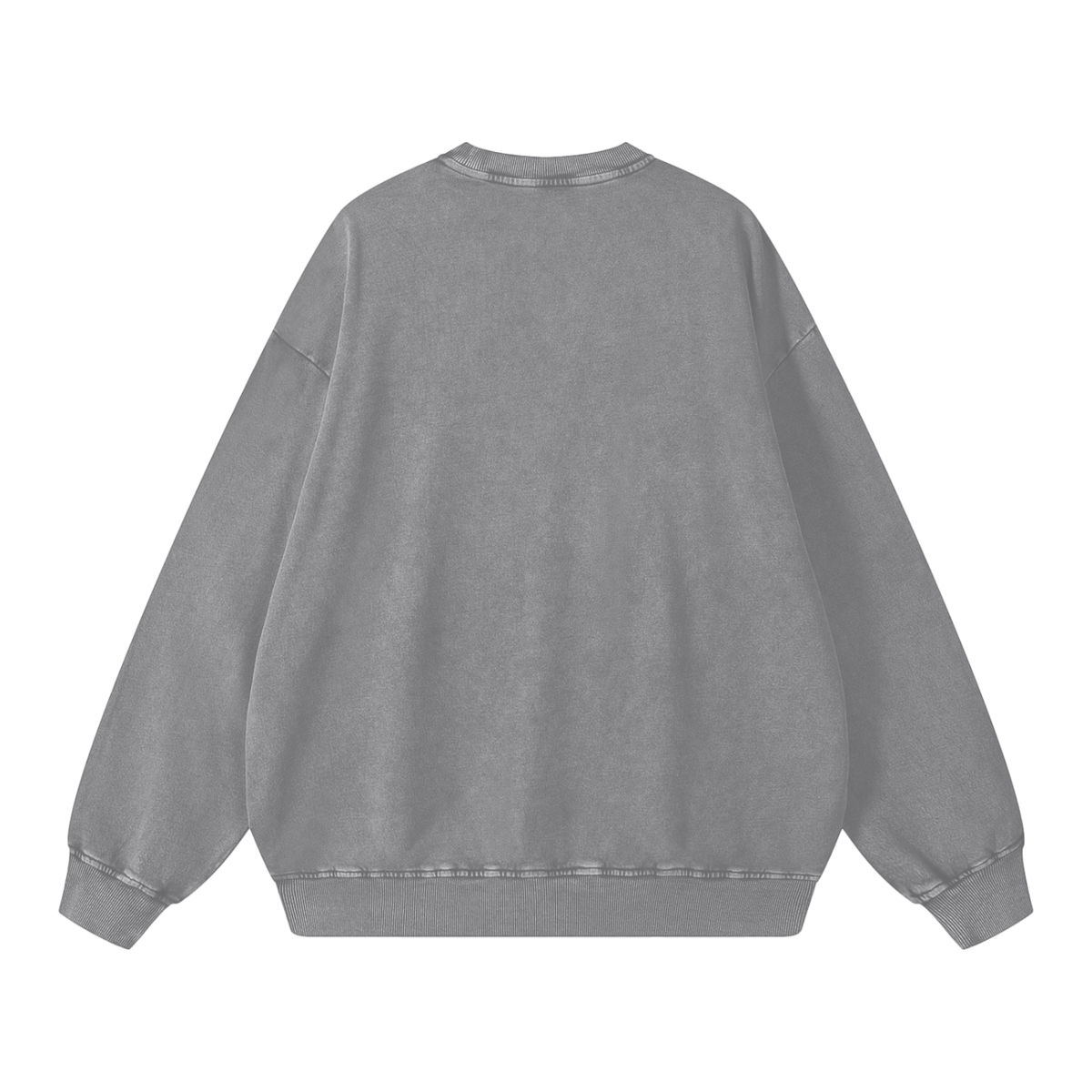Snow Washed Oversized Sweatshirt – Premium Unisex Heavyweight Streetwear Pullover