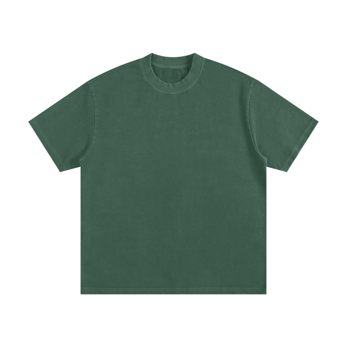 Heavyweight Vintage Washed Frayed T-Shirt