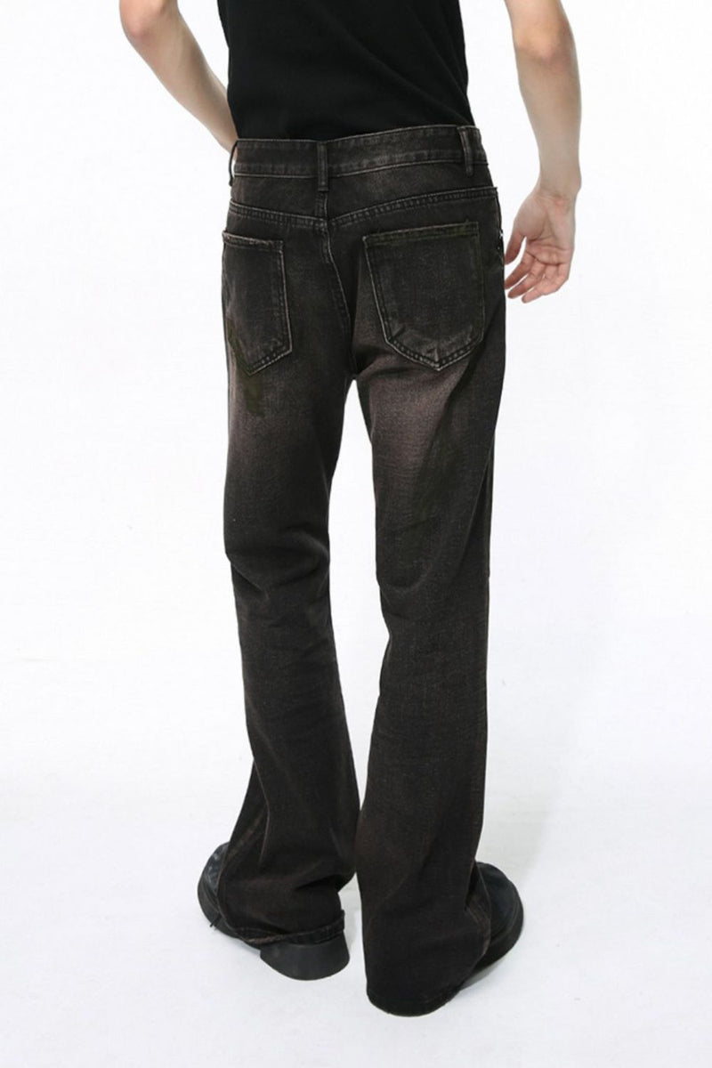 Men's Clean Fit Bootcut Jeans with Pockets | MYN2O
