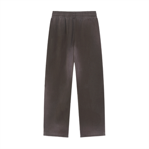 Sun Fade Raw Edge Straight-Leg Sweatpants