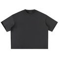 Washed Rolled Hem Half Sleeve T-Shirt