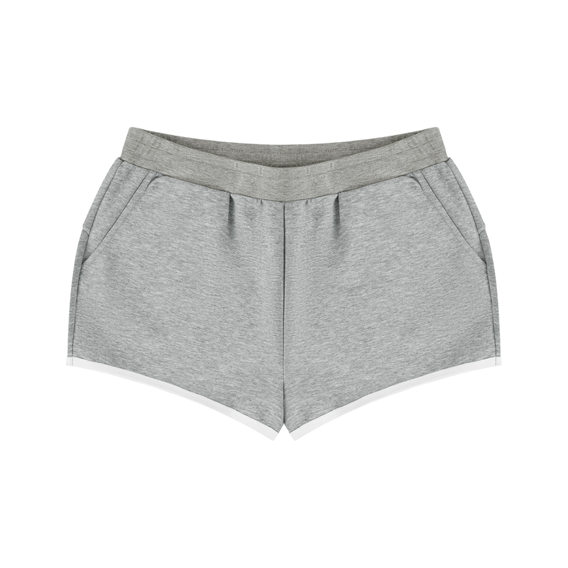 Women's Retro Contrast Binding Shorts