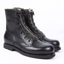 Women's Leather High-Top Round Toe Boots – Rugged, Stylish & Durable | MYN2O