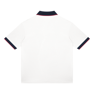 Unisex Color Block Polo Shirt
