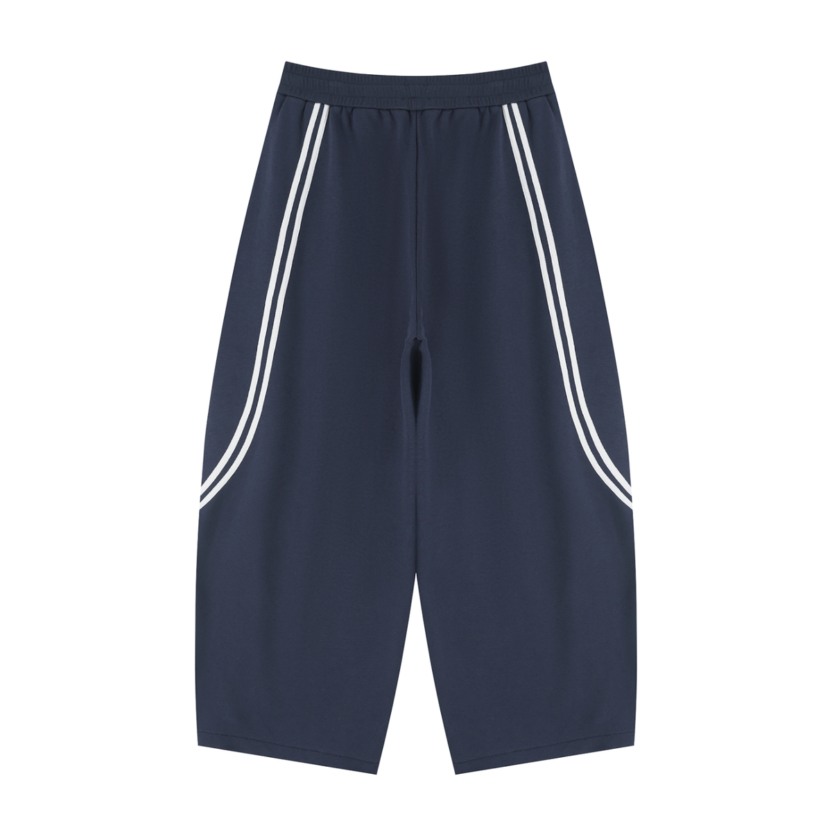 Unisex Wide Leg Piping Sweatpants – Oversized Relaxed Fit Streetwear Joggers
