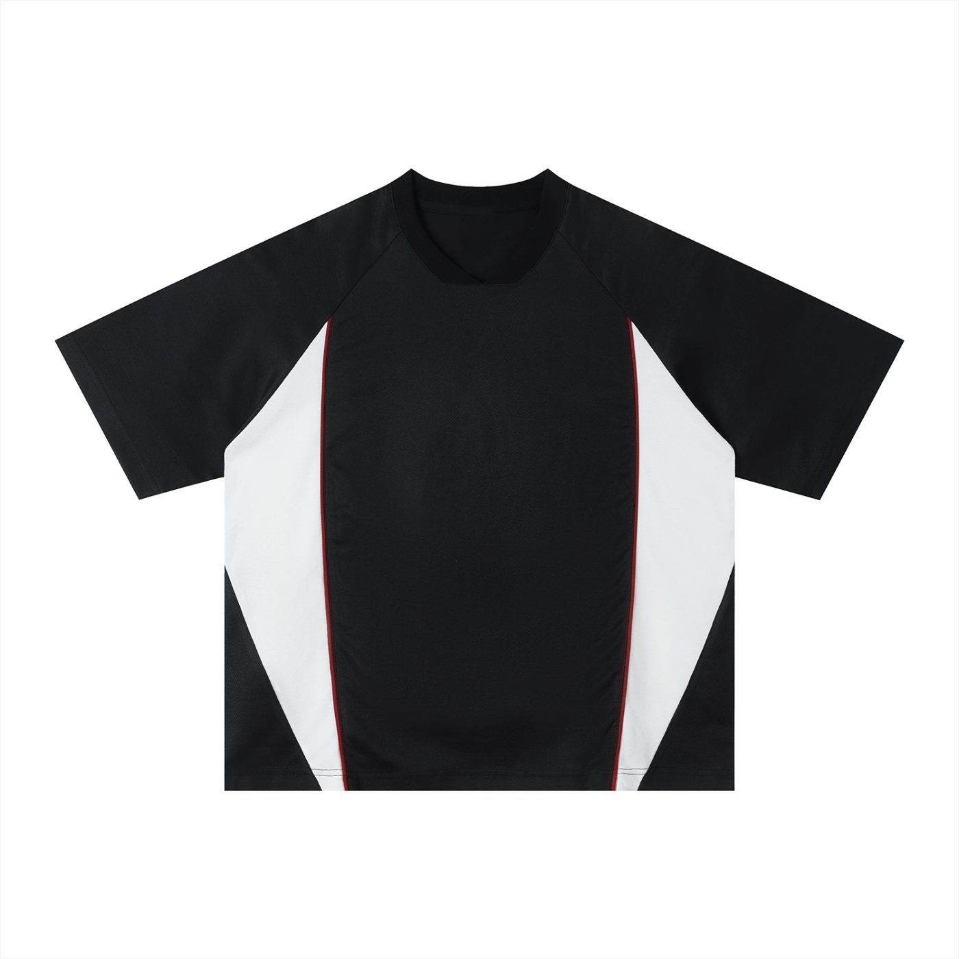Unisex Color Block Performance T-Shirt – Quick-Dry Athletic Streetwear Tee