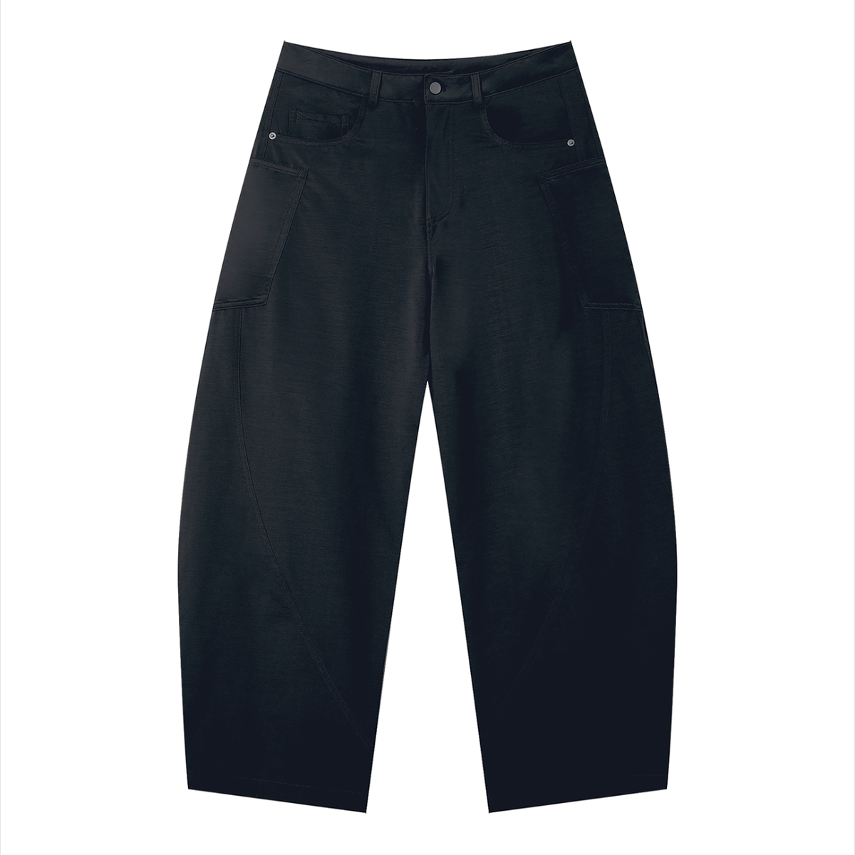 Men's Barrel Leg Pants – Relaxed Fit Premium Casual Trousers